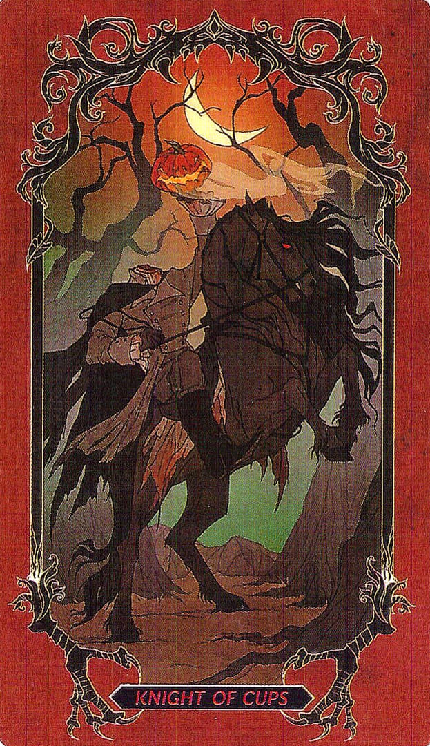 Caballo de Copas — Horror Tarot