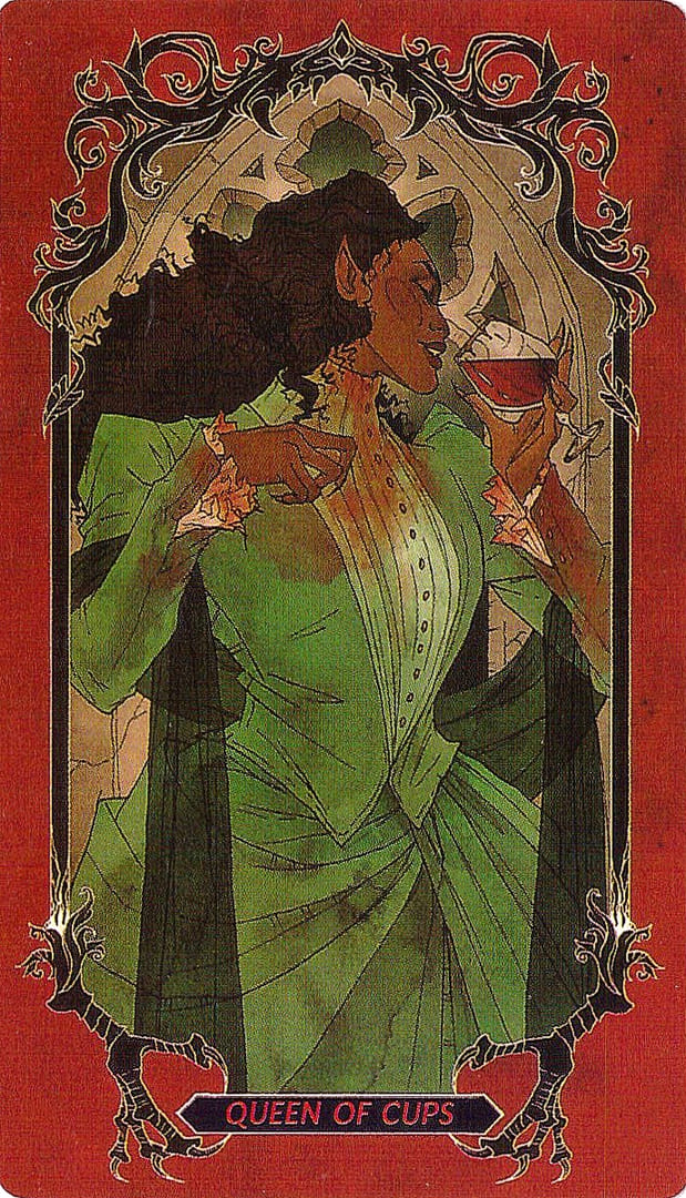 Queen of Cups — Horror Tarot