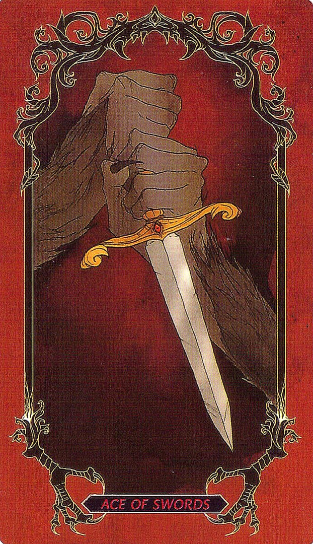 Ace of Swords — Horror Tarot