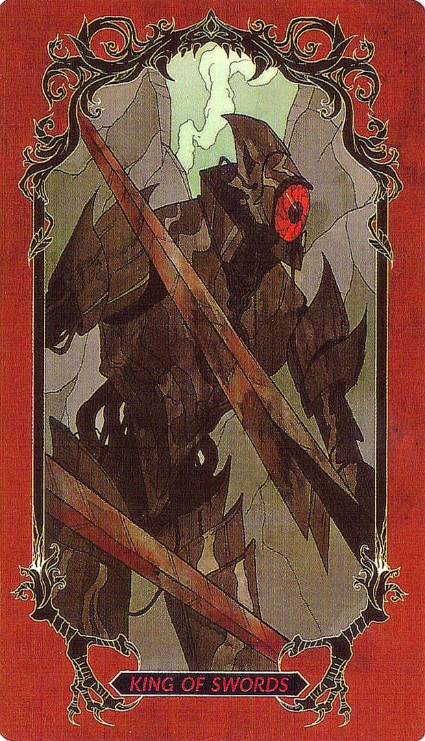 King of Swords — Horror Tarot