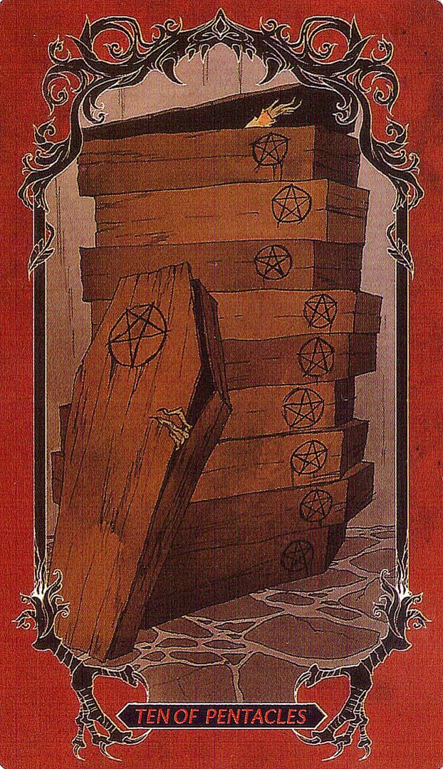 Ten of Pentacles — Horror Tarot