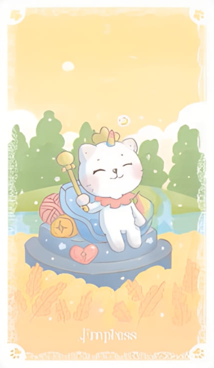 La Emperatriz — Kittycorn Tarot