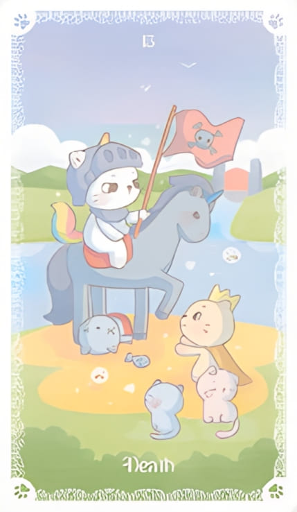 La Muerte — Kittycorn Tarot
