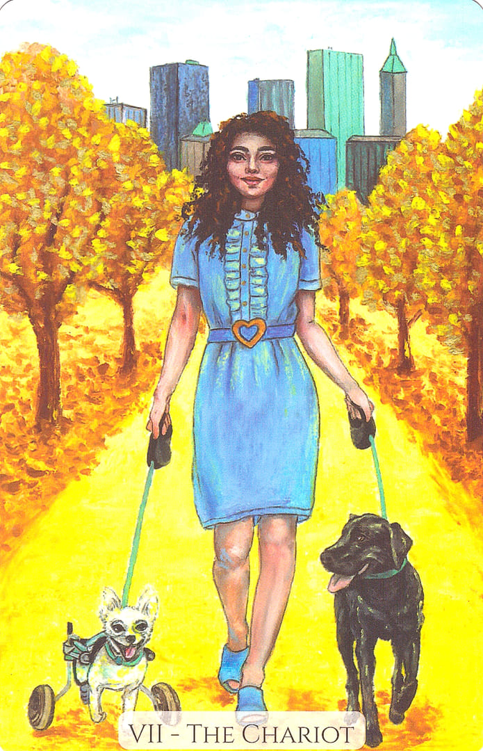 The Chariot — Modern Love Tarot
