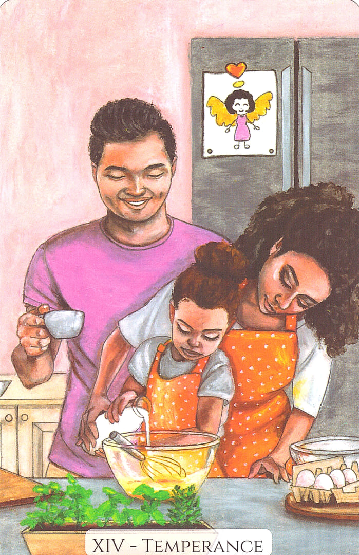 Temperance — Modern Love Tarot