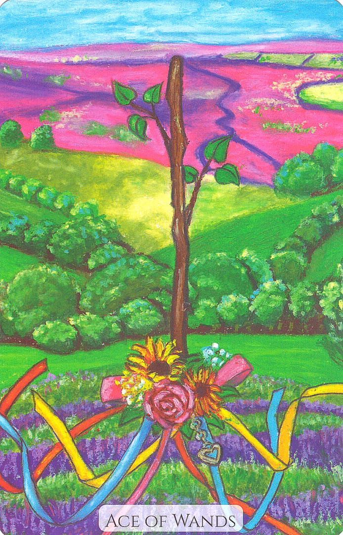 Ace of Wands — Modern Love Tarot
