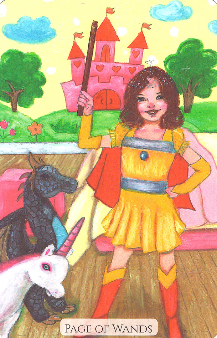 Page of Wands — Modern Love Tarot