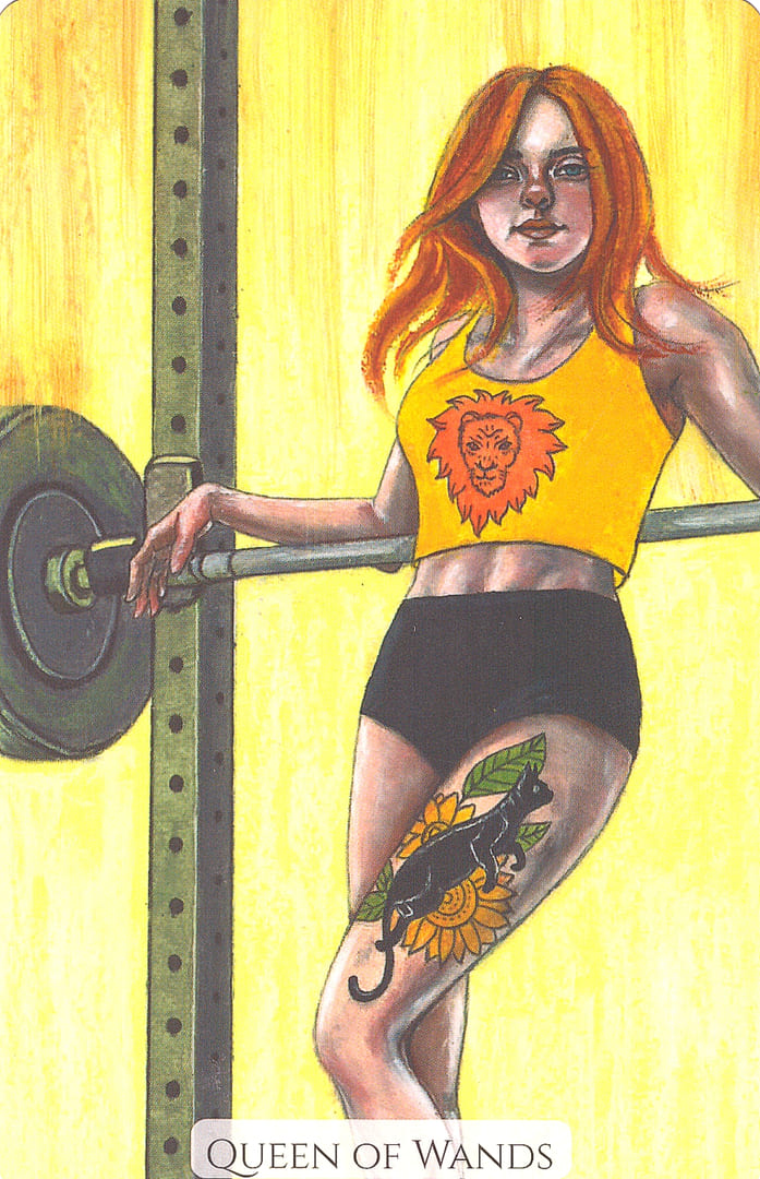 Queen of Wands — Modern Love Tarot