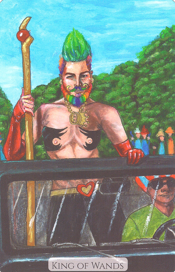 King of Wands — Modern Love Tarot