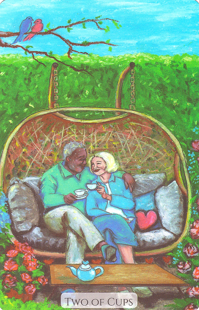 Two of Cups — Modern Love Tarot