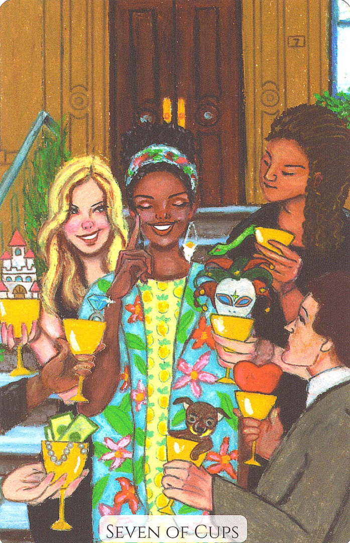 Seven of Cups — Modern Love Tarot