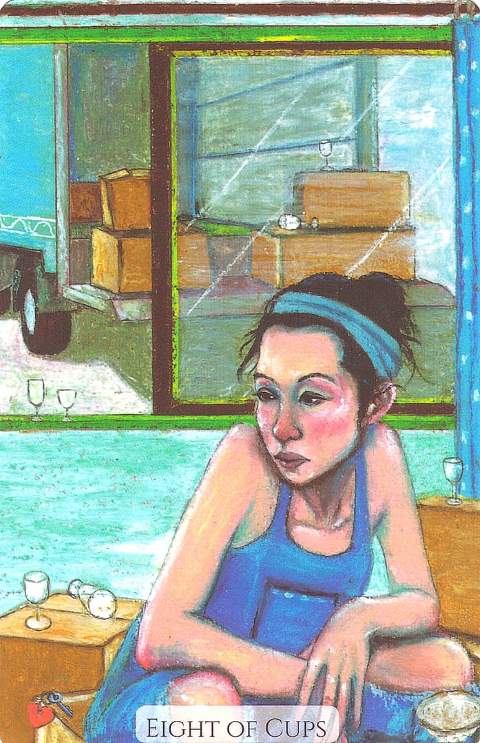 Eight of Cups — Modern Love Tarot