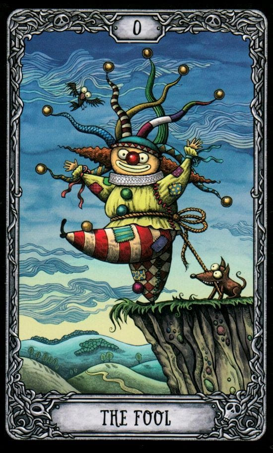 The Fool — Dark Mansion Tarot