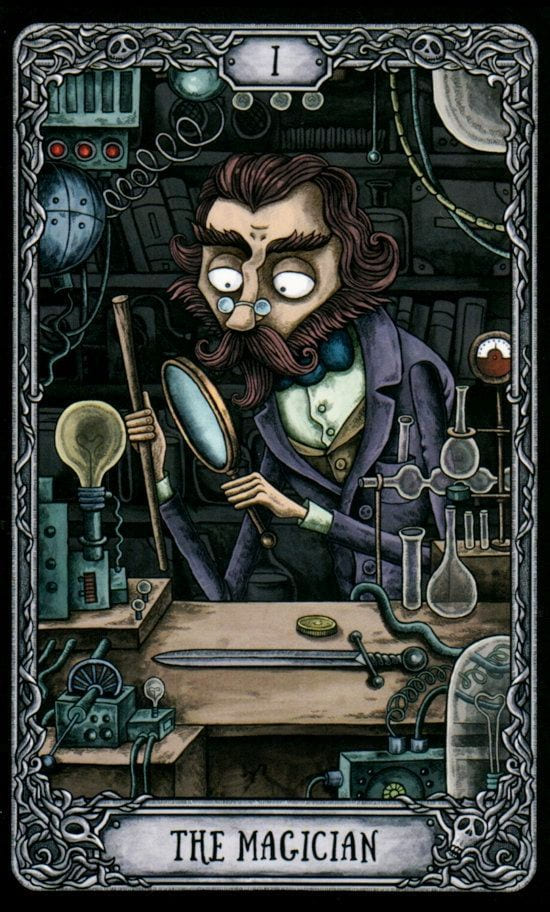 The Magician — Dark Mansion Tarot
