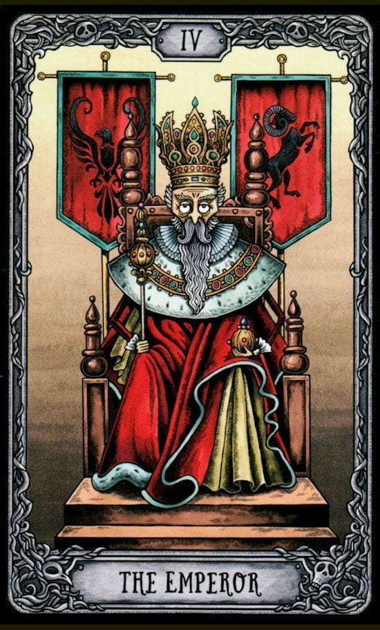 The Emperor — Dark Mansion Tarot