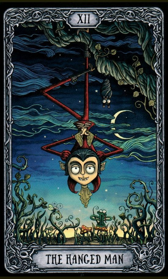 The Hanged Man — Dark Mansion Tarot