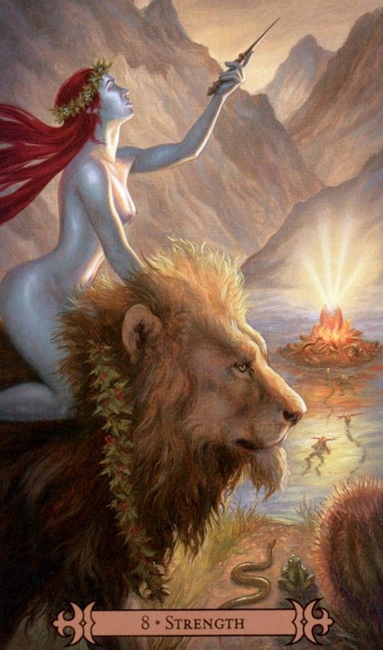 Strength — Modern Spellcaster's Tarot