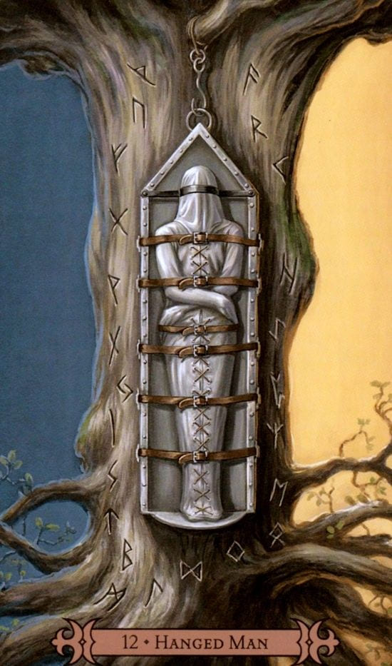 The Hanged Man — Modern Spellcaster's Tarot