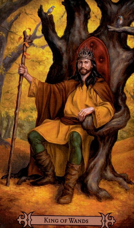 King of Wands — Modern Spellcaster's Tarot