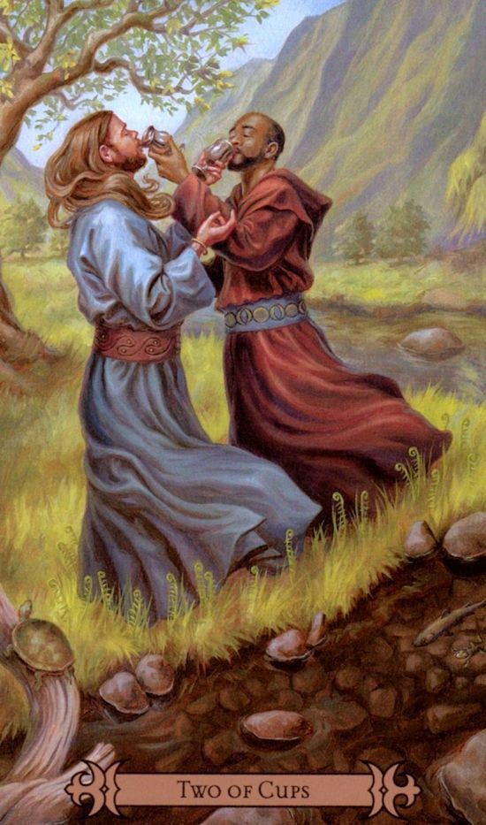 Two of Cups — Modern Spellcaster's Tarot