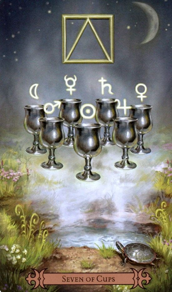 Seven of Cups — Modern Spellcaster's Tarot
