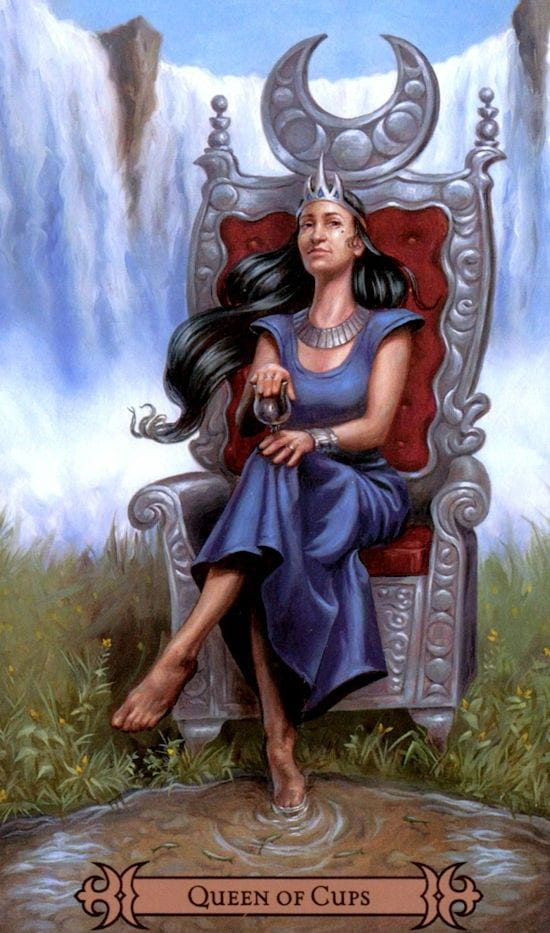 Queen of Cups — Modern Spellcaster's Tarot