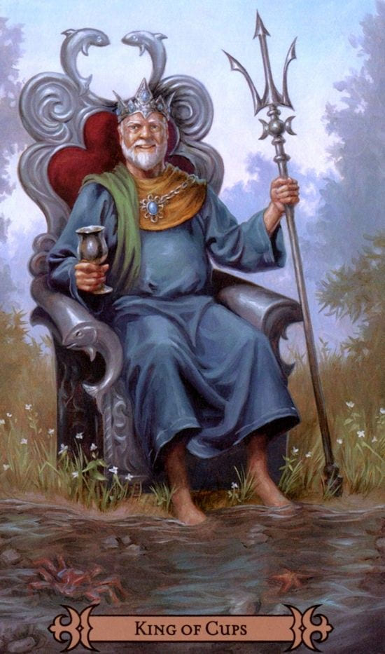 Rey de Copas — Modern Spellcaster's Tarot