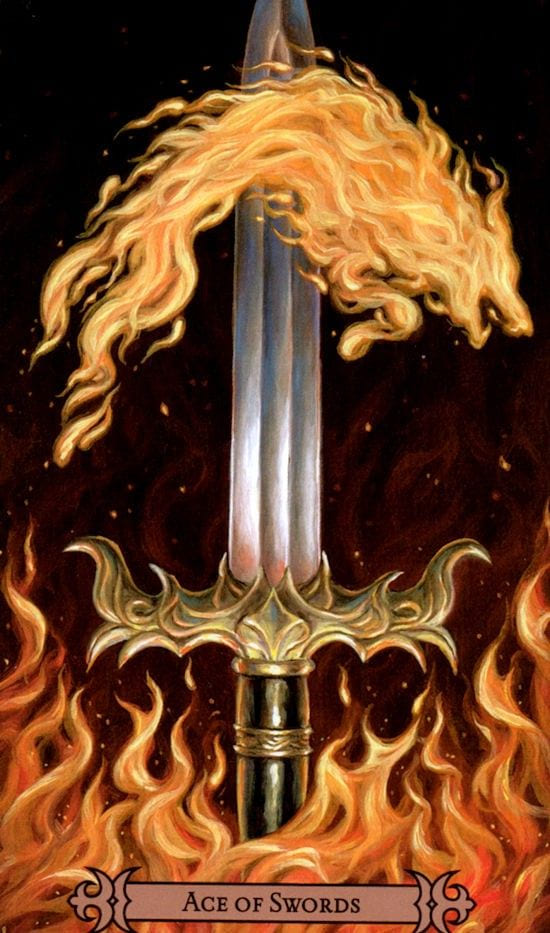 As de Espadas — Modern Spellcaster's Tarot