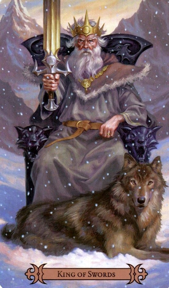 Rey de Espadas — Modern Spellcaster's Tarot