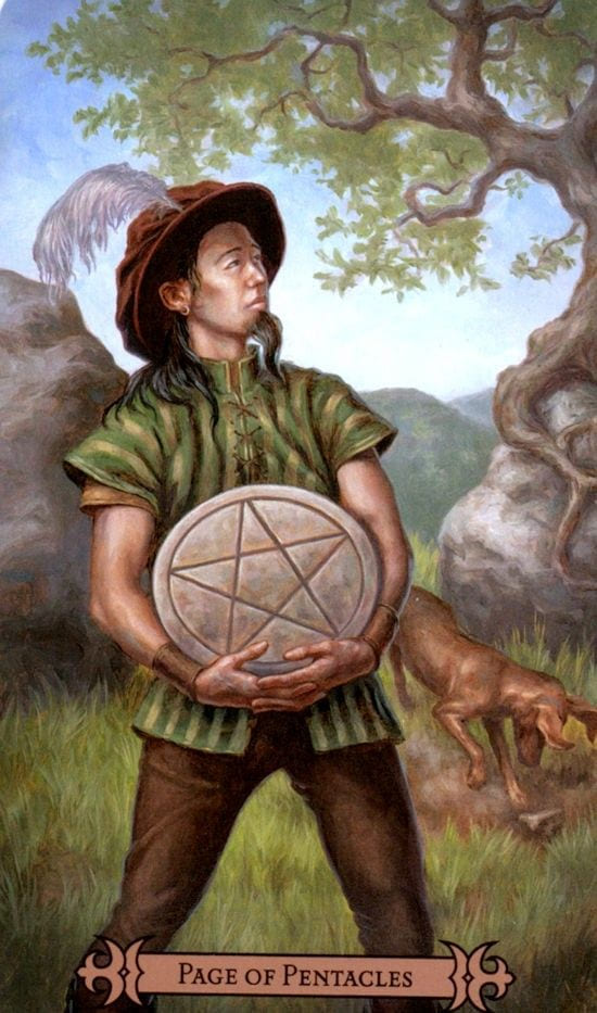 Page of Pentacles — Modern Spellcaster's Tarot