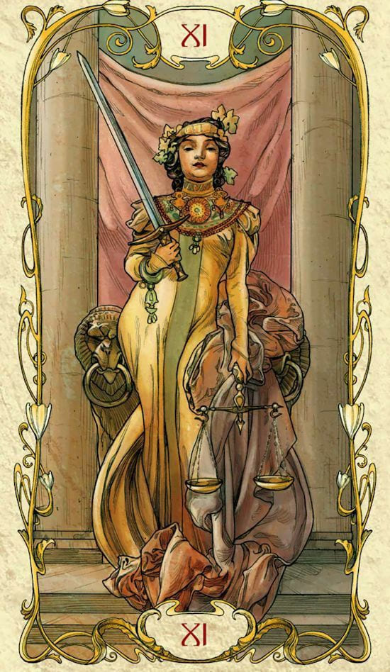 Justice — Tarot Mucha