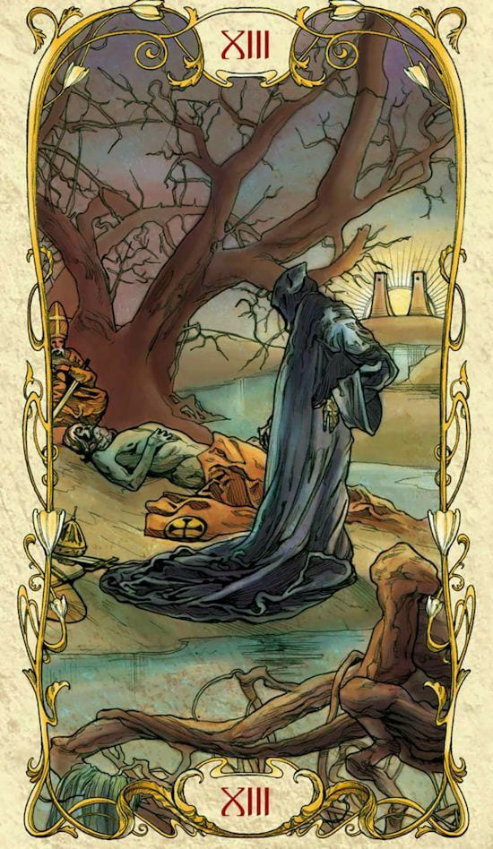 Death — Tarot Mucha