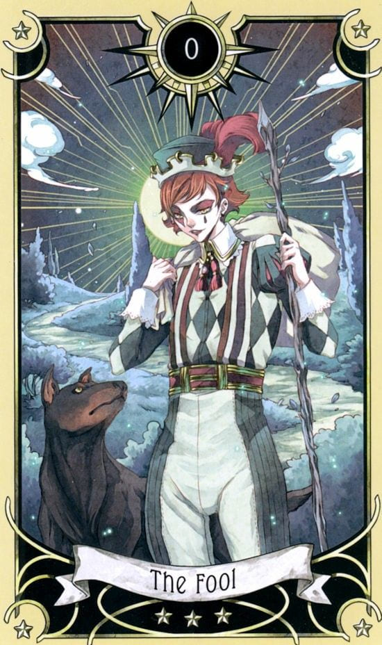 The Fool — Mystical Manga Tarot