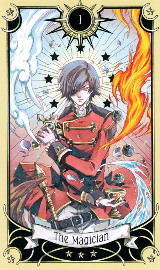 The Magician — Mystical Manga Tarot