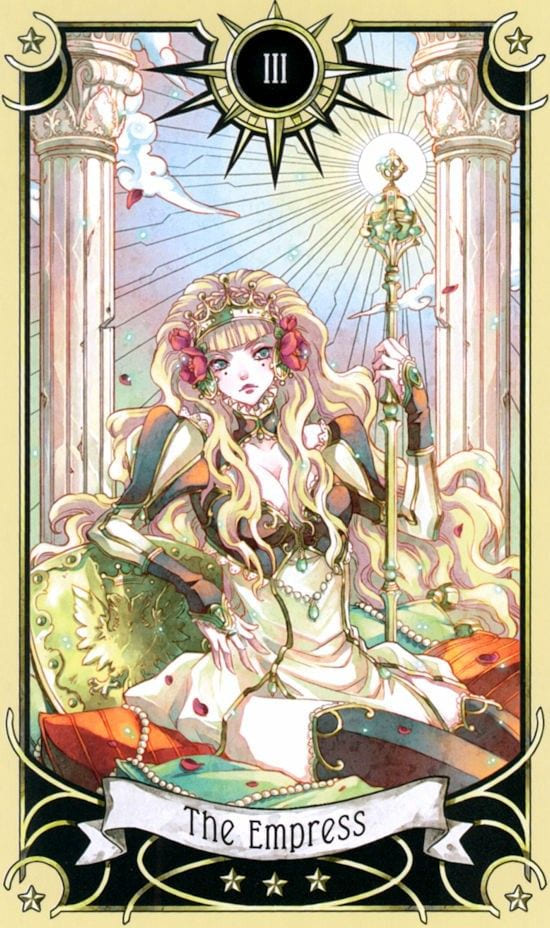 La Emperatriz — Tarot Manga Místico