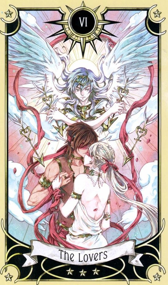 The Lovers — Mystical Manga Tarot
