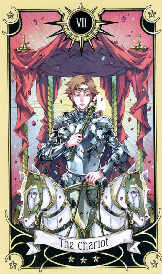 The Chariot — Mystical Manga Tarot