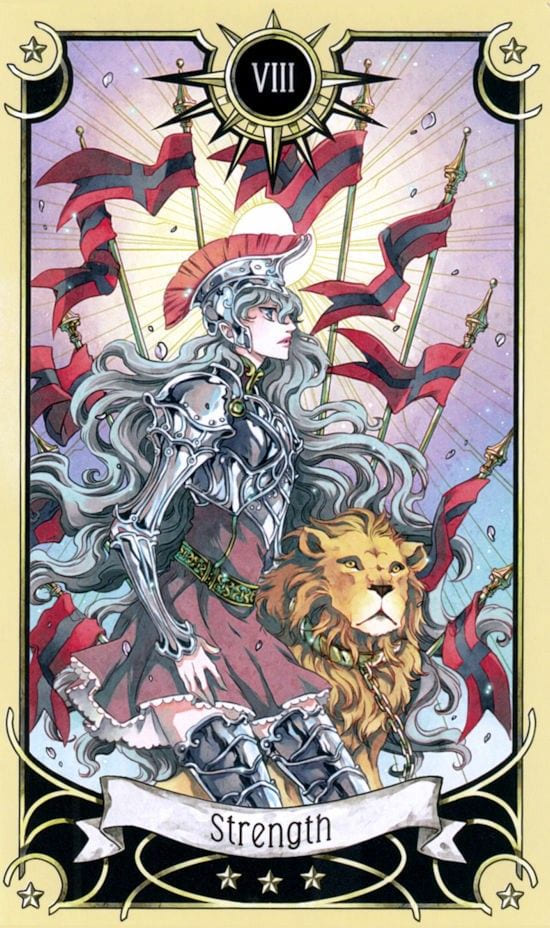 Strength — Mystical Manga Tarot