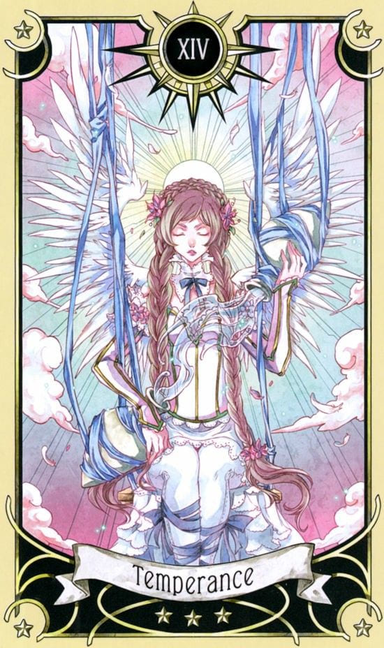 Temperance — Mystical Manga Tarot