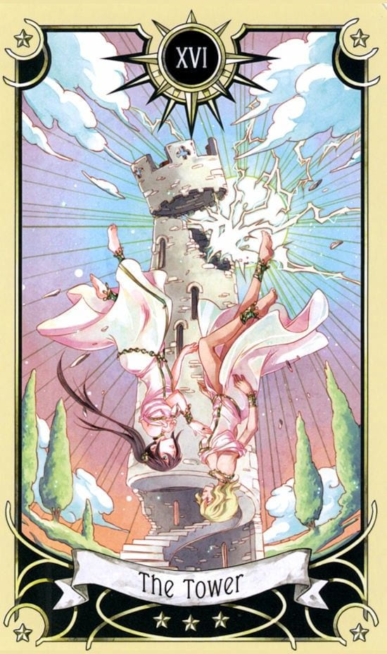 The Tower — Mystical Manga Tarot