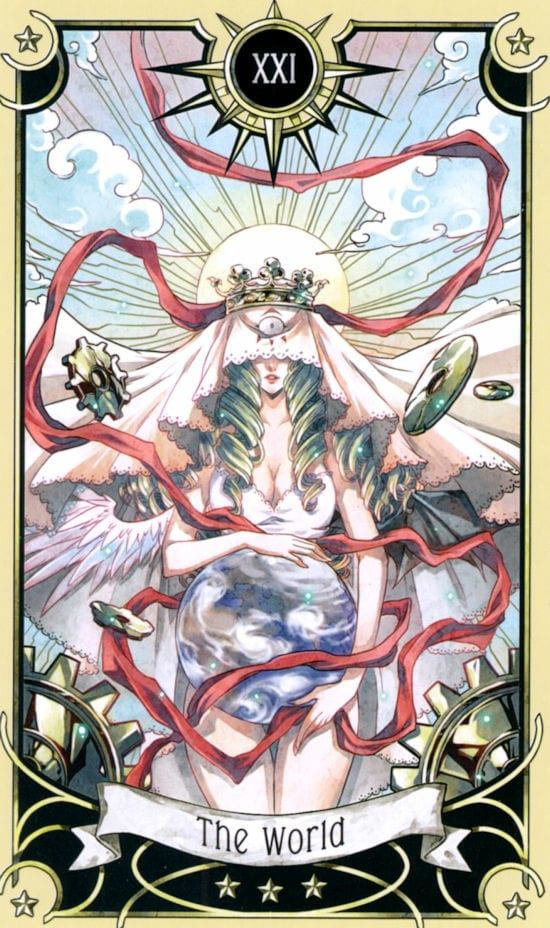 The World — Mystical Manga Tarot