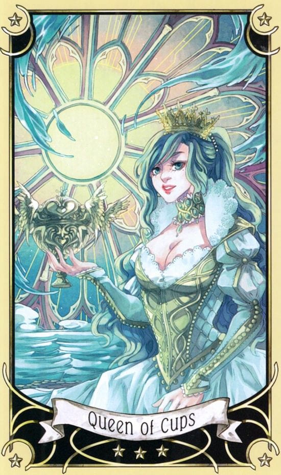Queen of Cups — Mystical Manga Tarot