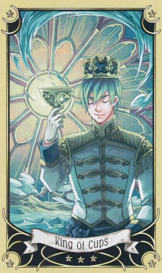 King of Cups — Mystical Manga Tarot