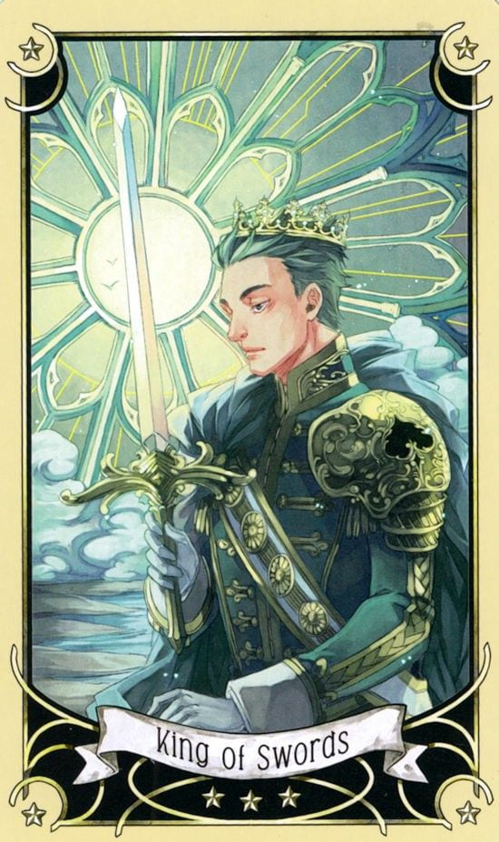 King of Swords — Mystical Manga Tarot