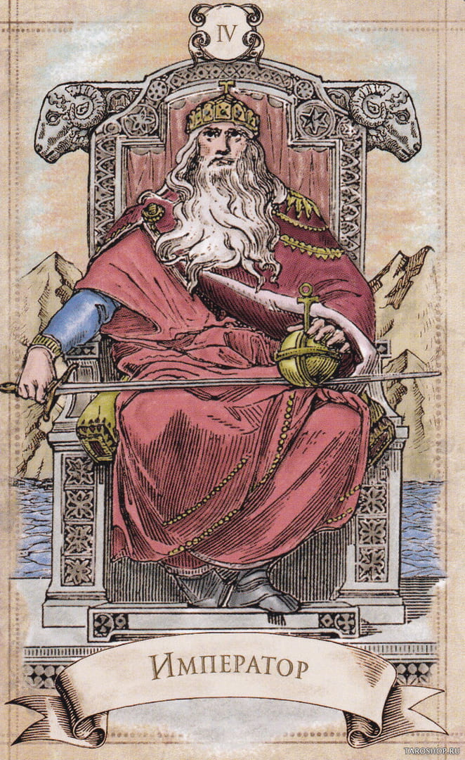The Emperor — Old Style Tarot