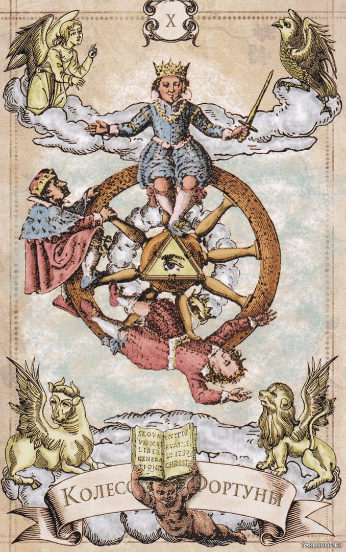 La Rueda de la Fortuna — Old Style Tarot