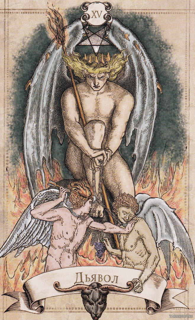 The Devil — Old Style Tarot