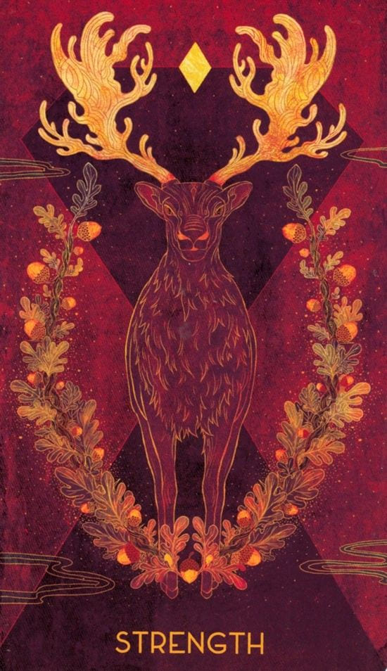 Strength — Oriens Animal Tarot