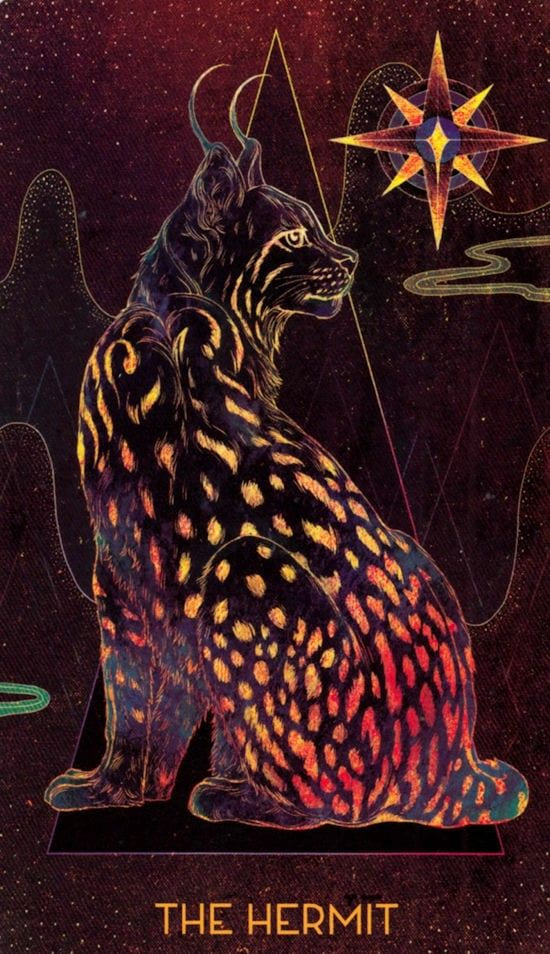 The Hermit — Oriens Animal Tarot