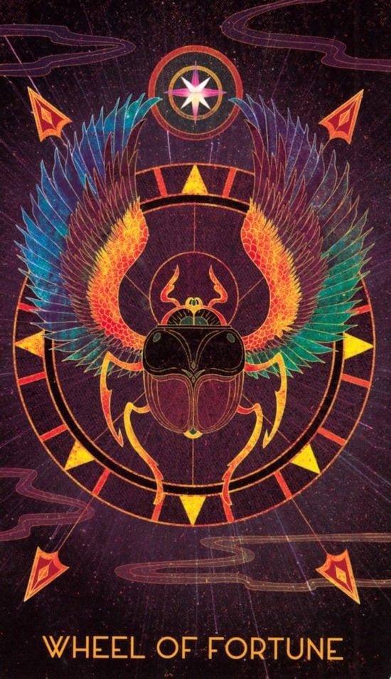Wheel of Fortune — Oriens Animal Tarot